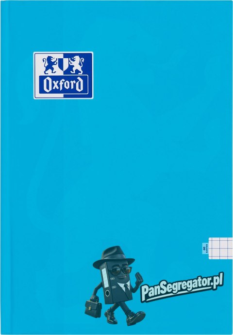 Zeszyt szkolny A5 Brulion 60 kartek w kratkę twarda okładka TOUCH 400175259 OXFORD