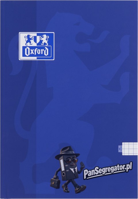 Zeszyt szkolny A5 Brulion 60 kartek w kratkę twarda okładka TOUCH 400175259 OXFORD