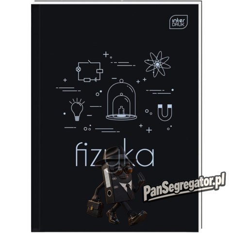 Brulion A5 80k kratka 70g Fizyka INTERDRUK