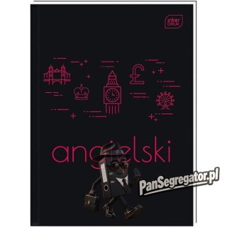 Brulion A5 80k kratka 70g Język Angielski INTERDRUK