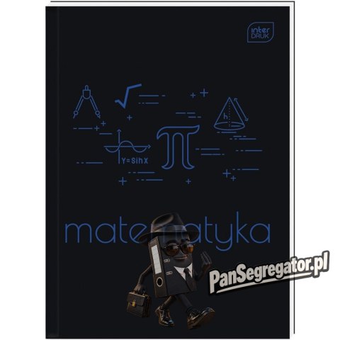 Brulion A5 80k kratka 70g Matematyka INTERDRUK
