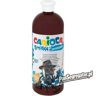 Farba CARIOCA TEMPERA 1000ml brązowa 170-2660