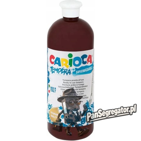 Farba CARIOCA TEMPERA 1000ml brązowa 170-2660
