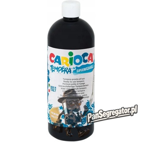 Farba CARIOCA TEMPERA 1000ml czarna 170-2642
