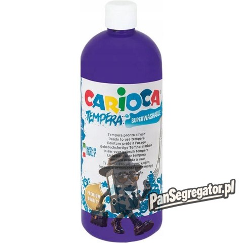 Farba CARIOCA TEMPERA 1000ml fioletowa 40430/18 170-1445