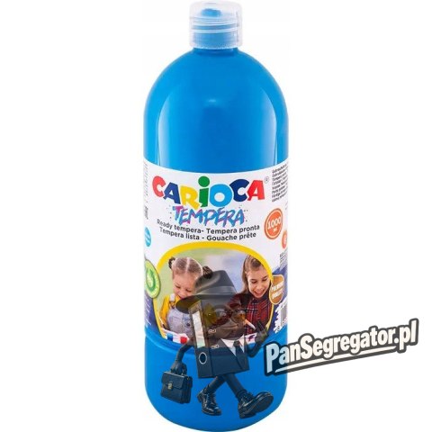 Farba CARIOCA TEMPERA 1000ml niebieska (40430/05) 170-2640