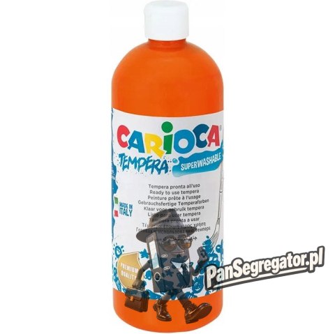 Farba CARIOCA TEMPERA 1000ml pomarańczowy 40430/11 170-1448