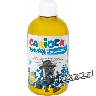 Farba CARIOCA TEMPERA 500ml złota (40427/19) 170-2217/2667