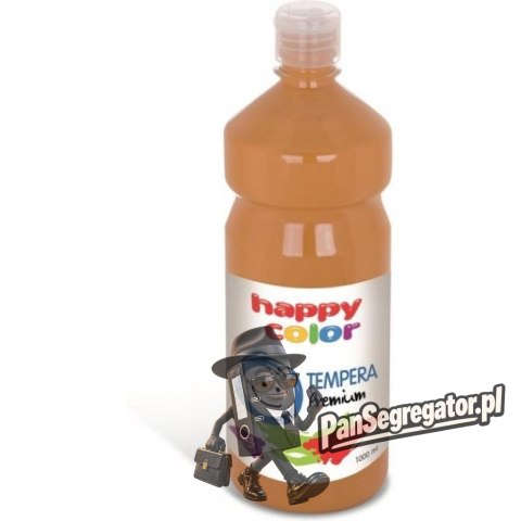 Farba TEMPERA Premium 1000ml brązowa HAPPY COLOR 3310 1000-7