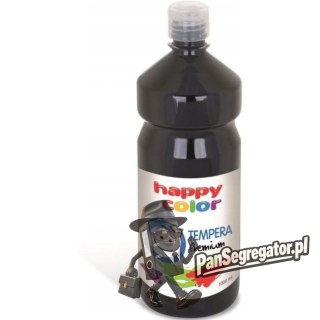 Farba TEMPERA Premium 1000ml czarna HAPPY COLOR 3310 1000-9
