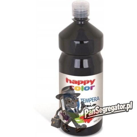 Farba TEMPERA Premium 1000ml czarna HAPPY COLOR 3310 1000-9