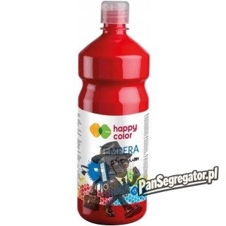Farba TEMPERA Premium 1000ml czerwona HAPPY COLOR 3310 1000-2