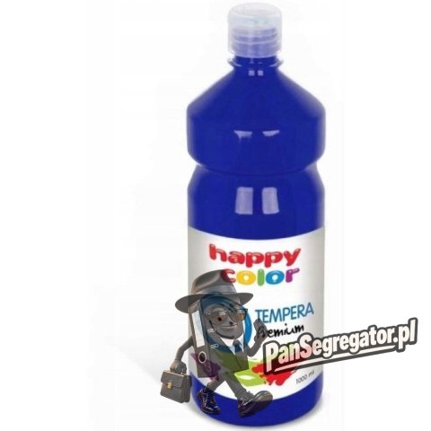 Farba TEMPERA Premium 1000ml granatowa HAPPY COLOR 3310 1000-33