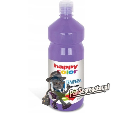 Farba TEMPERA Premium 1000ml lawendowa HAPPY COLOR 3310 1000-62