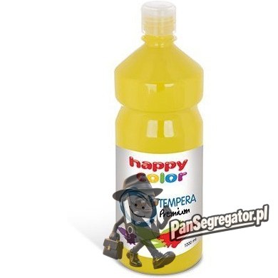 Farba TEMPERA Premium 1000ml żółty HAPPY COLOR 3310 1000-1