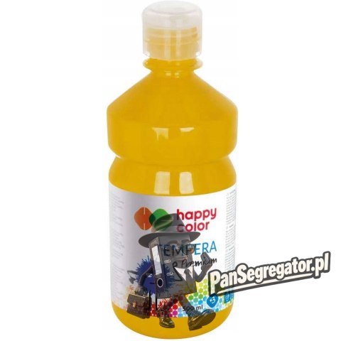 Farba TEMPERA Premium 500ml ciemnożółty HAPPY COLOR HA 3310 0500-16