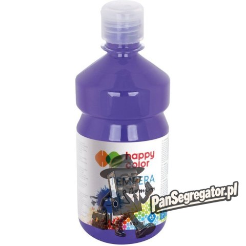 Farba TEMPERA Premium 500ml fioletowa HAPPY COLOR HA 3310 0500-61