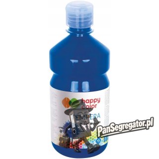 Farba TEMPERA Premium 500ml granatowa HAPPY COLOR HA 3310 0500-33