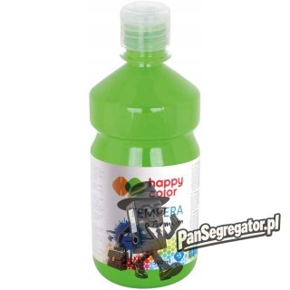 Farba TEMPERA Premium 500ml jasnozielona HAPPY COLOR HA 3310 0500-51