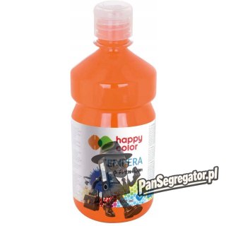 Farba TEMPERA Premium 500ml pomarańczowa HAPPY COLOR HA 3310 0500-42