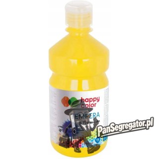Farba TEMPERA Premium 500ml żółta HAPPY COLOR HA 3310 0500-1
