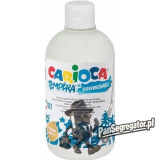 Farba TEMPERA biała CARIOCA 500ml 40427/01