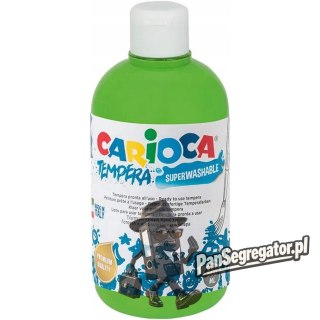 Farba TEMPERA jasnozielona CARIOCA 500ml 40427/13