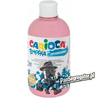 Farba TEMPERA różowa CARIOCA 500ml 170-2362