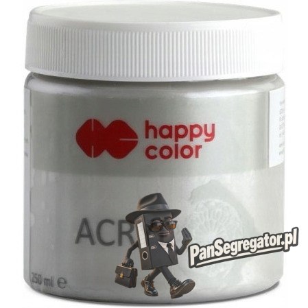 Farba TEMPERA srebrna 250ml HAPPY COLOR HA 7370 0250-81