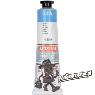 Farba akrylowa 162710 cyan 0405 40ml.KOH-I-NOOR