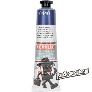 Farba akrylowa 162733 błękit paryski 0440 40ml. KOH-I-NOOR