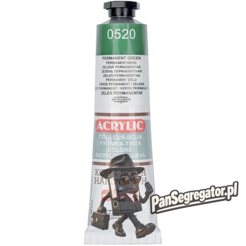 Farba akrylowa 162736 zieleń pernam.0520 40ml. KOH-I-NOOR