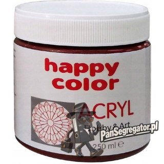 Farba akrylowa 250ml brązowy HA 7370 0250-7 Happy Color
