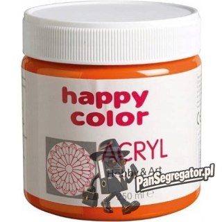 Farba akrylowa 250ml pomarańczowa HA 7370 0250-4 Happy Color