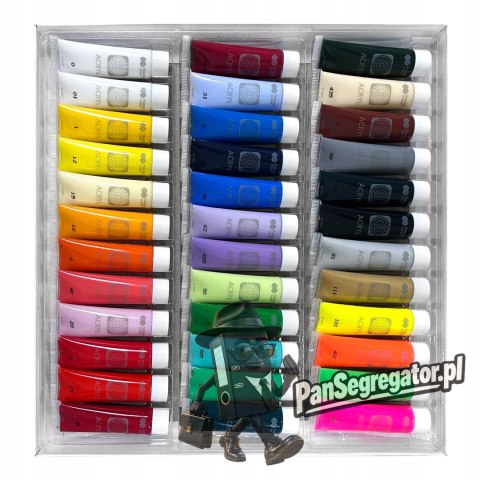 Farba akrylowa 36 kol. x 12 ml HAPPY COLOR HA 7370 0012-K36