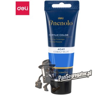 Farba akrylowa FINENOLO 75ml kobalt EC75-CB DELI