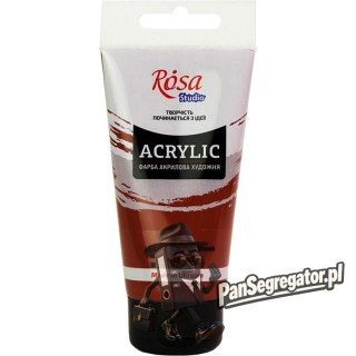 Farba akrylowa Rosa Studio 75ml BURNT SIENNA 424