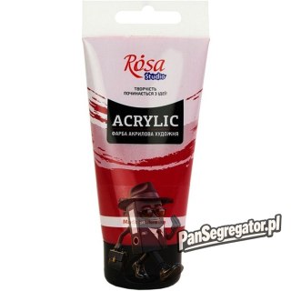 Farba akrylowa Rosa Studio 75ml CARMINE 429