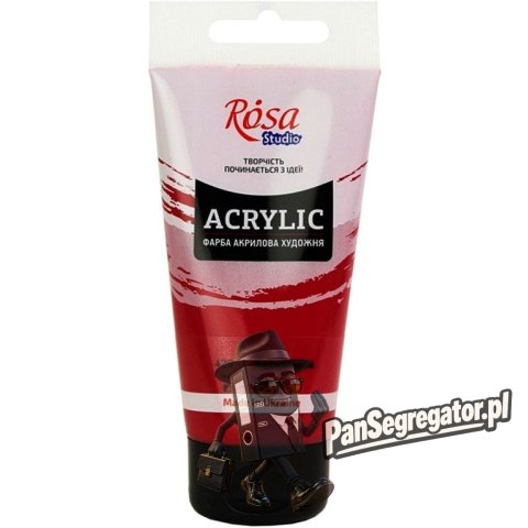 Farba akrylowa Rosa Studio 75ml CARMINE 429