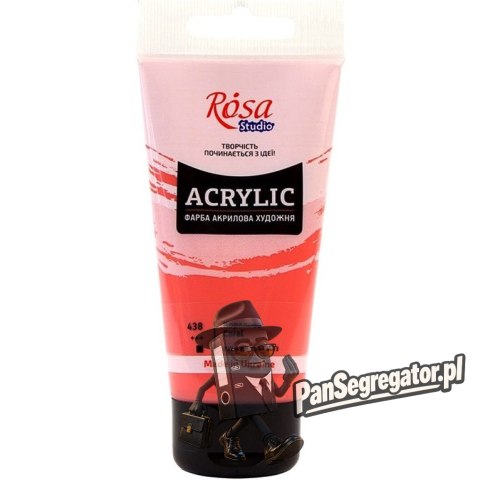 Farba akrylowa Rosa Studio 75ml CORAL 438