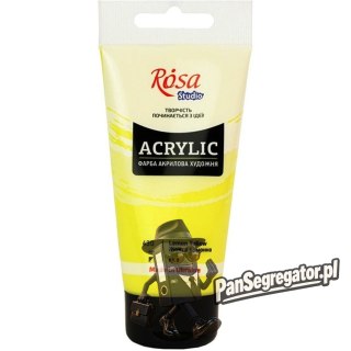 Farba akrylowa Rosa Studio 75ml LEMON YELLOW 430