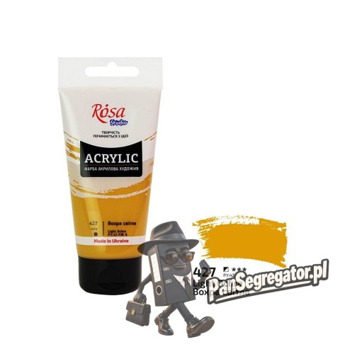 Farba akrylowa Rosa Studio 75ml LIGHT OCHRE 427