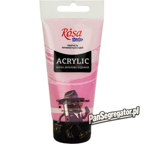 Farba akrylowa Rosa Studio 75ml LIGHT PINK 421