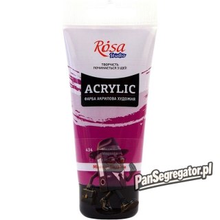 Farba akrylowa Rosa Studio 75ml MAGENTA 434