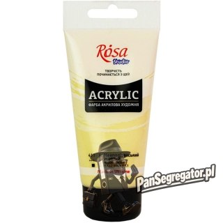 Farba akrylowa Rosa Studio 75ml NAPLES YELLOW 411