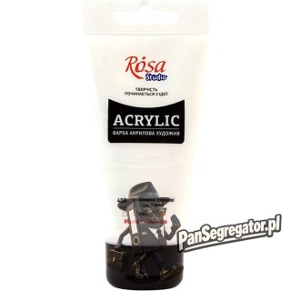 Farba akrylowa Rosa Studio 75ml ZINC WHITE 408