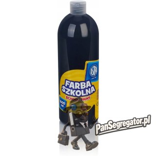 Farba plakatowa szkolna 1000ml czarna 301217055 ASTRA