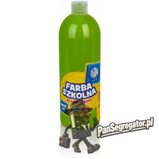 Farba plakatowa szkolna 1000ml limonkowa 301217045 ASTRA