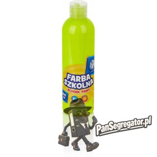 Farba plakatowa szkolna 250ml fluorescencyjna cytrynowa żółta 301217029 ASTRA