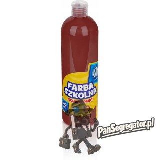 Farba plakatowa szkolna 500ml brązowa 301109006 ASTRA